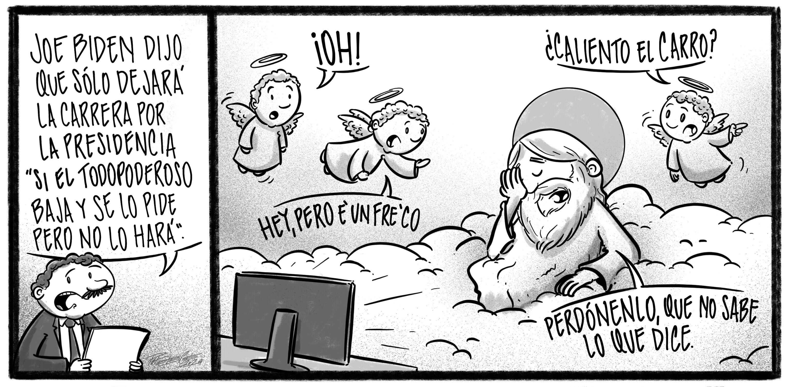 Caricatura de Noticiero Poteleche 8 julio 2024 Caricatura de Noticiero Poteleche 8 julio 2024