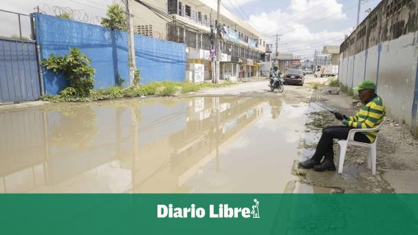 Charco en viaja Autopista Duarte es un dolor de cabeza