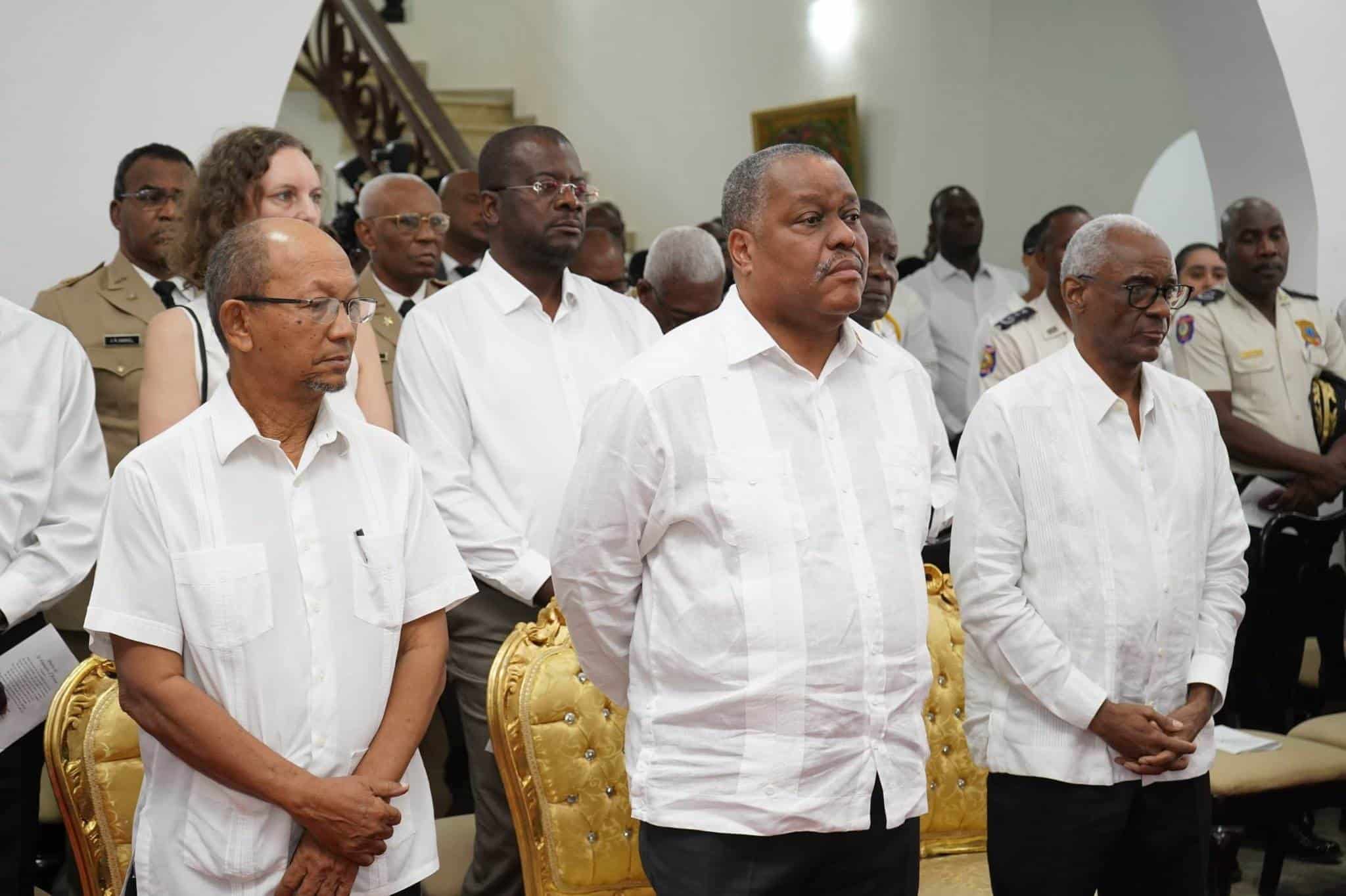Ceremonia de reflexión y recuerdo en memoria del presidente Jovenel Moïse.