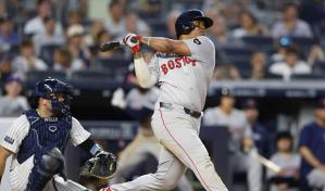 Yankees pierden por 15ta vez en 20 juegos al caer con Medias Rojas con 2 jonrones de Devers