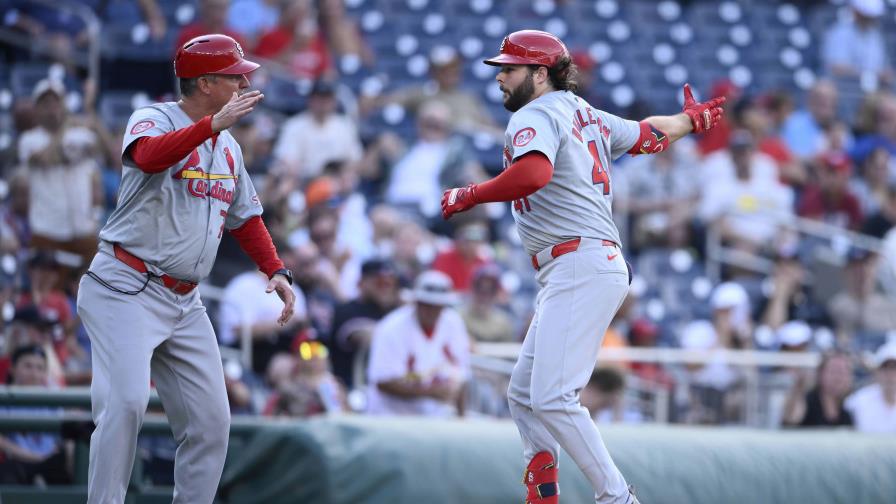 Cardenales blanquean a Nacionales 6-0 con jonrones de Goldschmidt y Burleson para apoyar a Mikolas