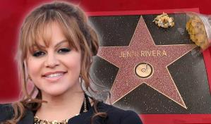 Vandalizan la estrella de Jenni Rivera en el Paseo de la Fama de Hollywood