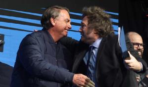 En reuni&oacute;n de conservadores en Brasil, Milei denuncia persecuci&oacute;n pol&iacute;tica a Bolsonaro