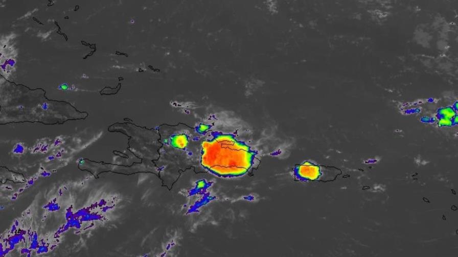 Se registran aguaceros esta tarde en Santo Domingo y provincias aledañas