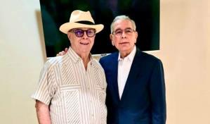 Danilo e Hipólito se reúnen para renovar votos de amistad  