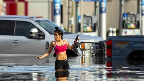 Falta de energía y pérdida de alimentos: dominicanos en Texas sufren estragos de Beryl