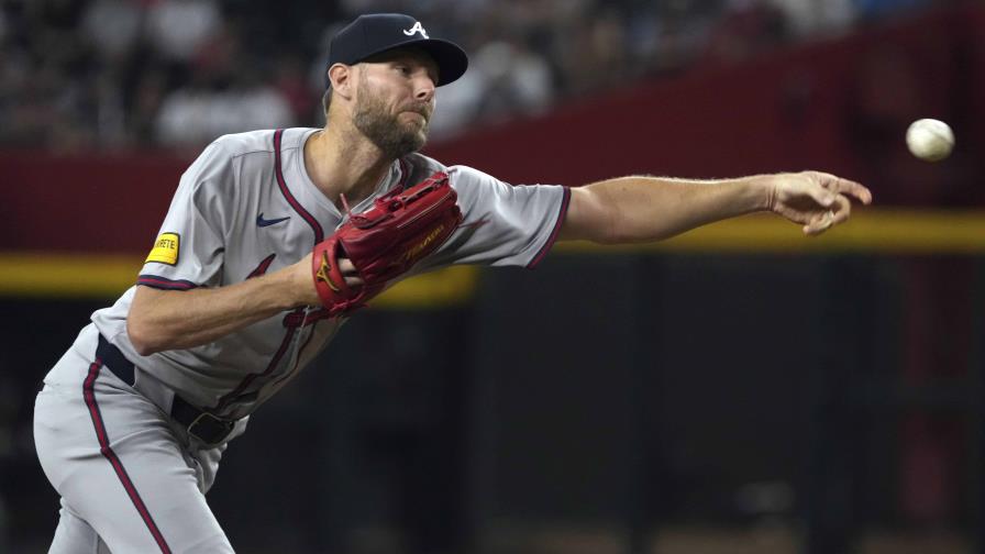 Sale consigue su victoria 12 y lidera las Grandes Ligas; Bravos superan a Diamondbacks, 6-2