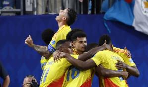 Colombia vence 1-0 a Uruguay con 10 hombres y jugar&aacute; contra Argentina en final de la Copa Am&eacute;rica