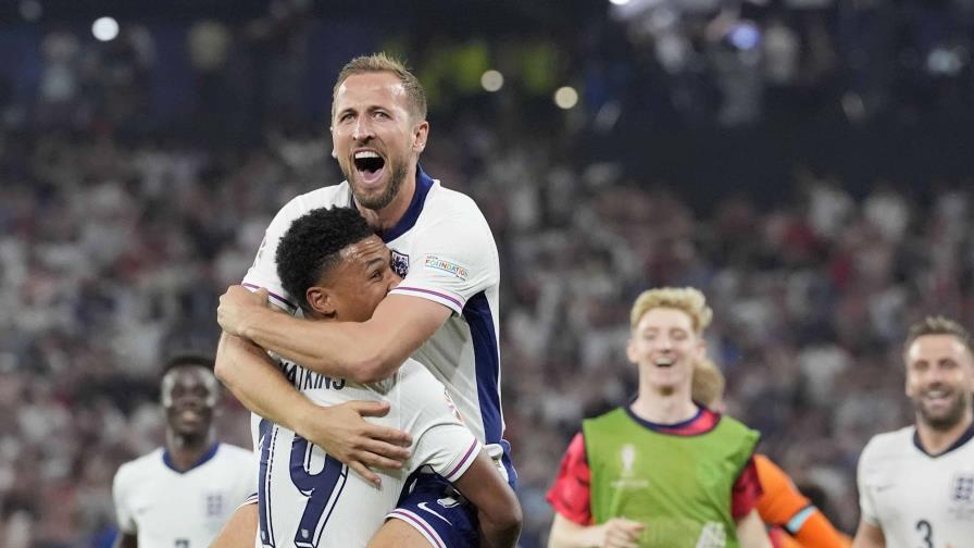 Inglaterra logra triunfo agónico ante Holanda y vuelve a final de la Euro para enfrentar a España