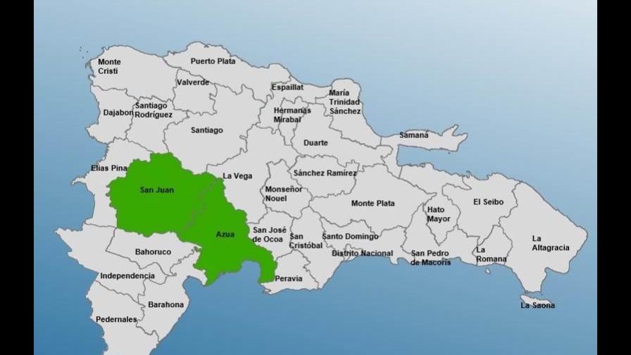 El COE mantiene dos provincias en alerta verde