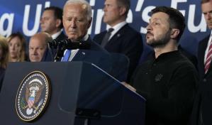 Líderes de la OTAN le restan importancia al lapsus de Biden: Todos nos equivocamos