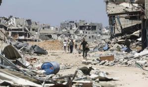 Destrucción y desolación tras la retirada de las tropas israelíes de Shujaiya en Gaza
