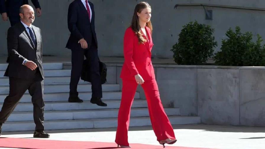 La princesa Leonor, "muy feliz" en Portugal: "Un viaje que esperaba con muchas ganas"