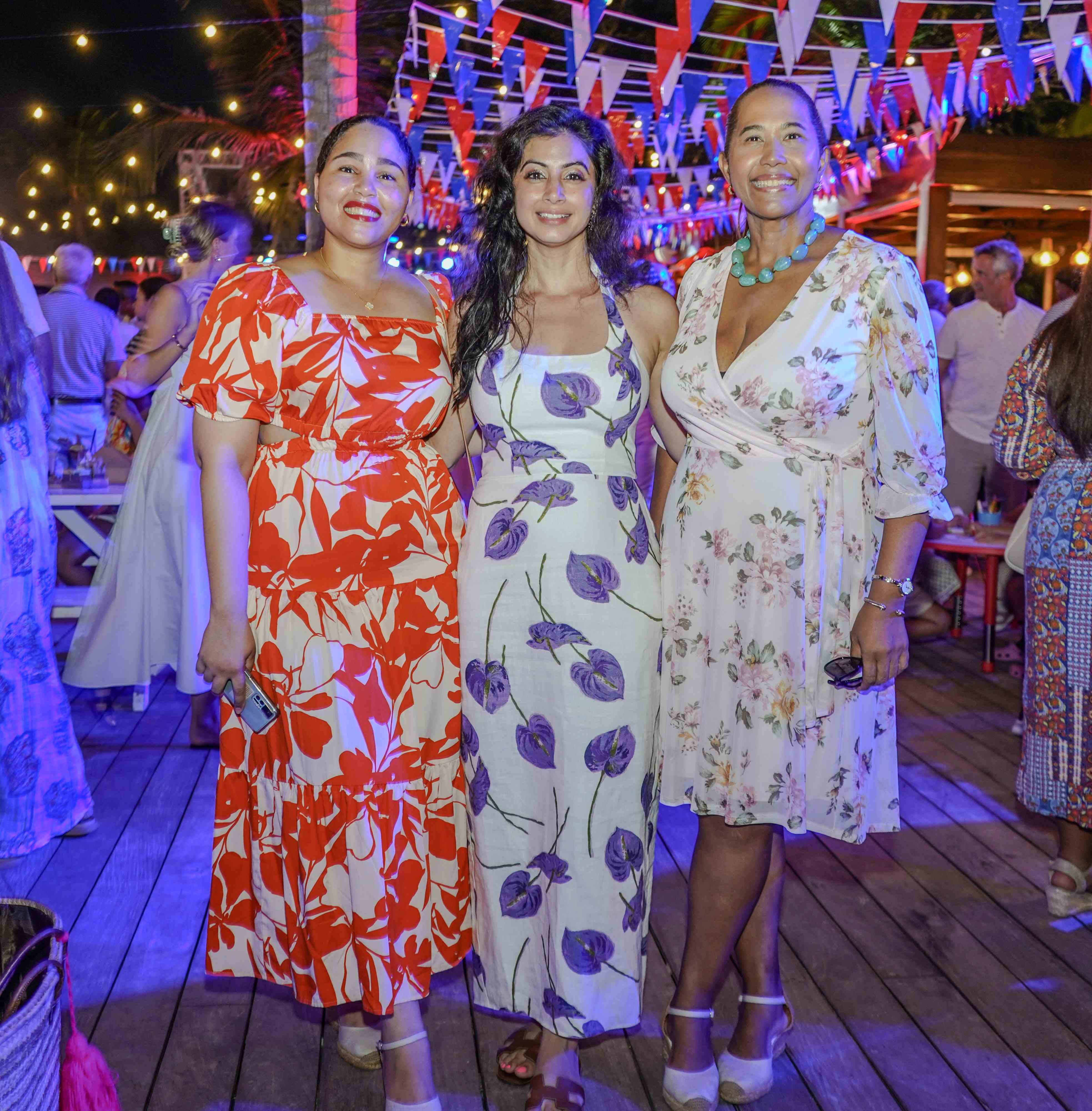 Caroj Jiménez, Gurleen Kaur y Sarah Pelegrin.