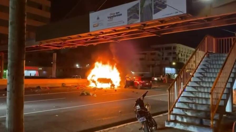 Dos personas muertas y una herida durante accidente de tránsito frente al Centro Olímpico