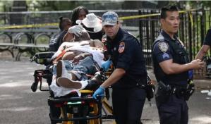 Hieren de bala a dos personas en ataque a plena luz del día en Nueva York