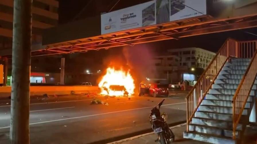 Autoridades investigan sobre accidente frente al Centro Olímpico que dejó dos fallecidos