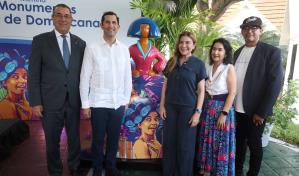 La Menina “Monumentos de Dominicana” se inaugura en el Parque Iberoamérica