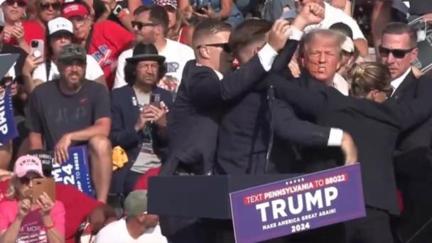 Evacuan a Donald Trump de mítin después de un tiroteo