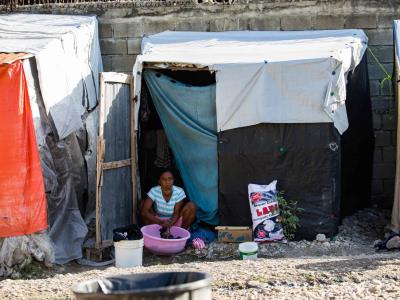 La angustia de desplazados internos por crisis en Haití