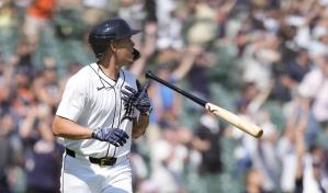 Urshela pega jonrón de 2 carreras en la décima y Tigres remontan 11-9 a Dodgers