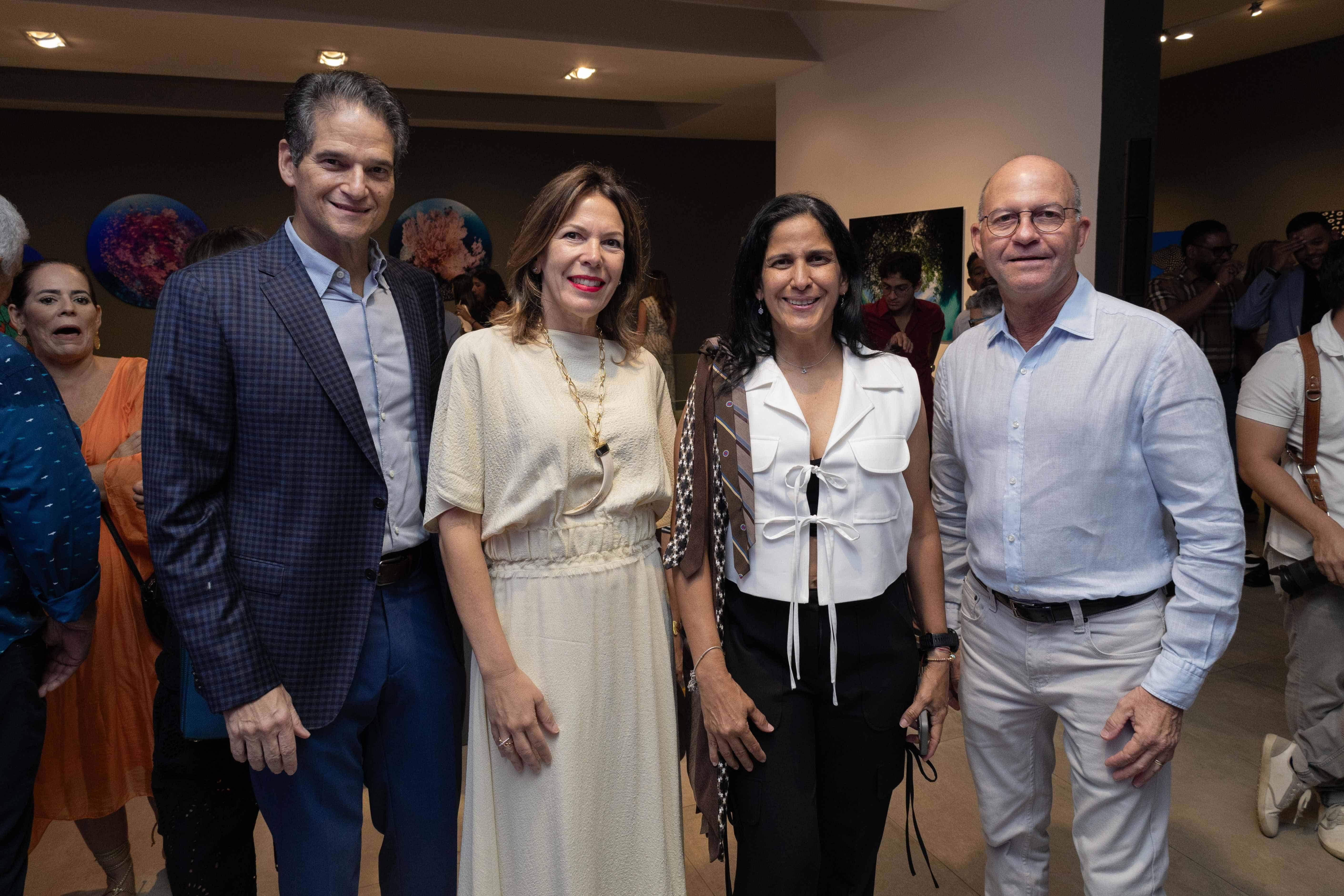 Oscar Villanueva, María Esther Valiente, Thais Herrera y Osian Abreu. 