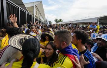Final de la Copa América se retrasa por incidentes en ingreso de aficionados al estadio