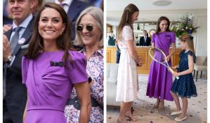 Así fue la presencia de la princesa Kate en la final de Wimbledon
