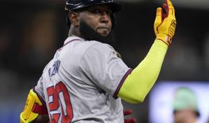 Marcell Ozuna "El Oso" va hoy como un "Toro" al Derby de jonrones de Grandes Ligas