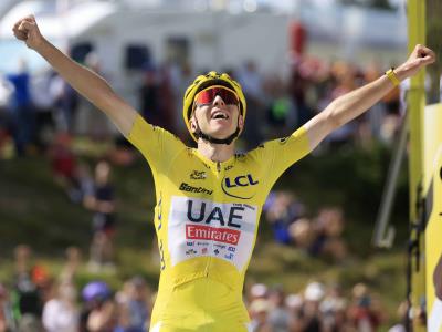 Pogacar vuelve a ganar en los Pirineos en el Tour de Francia