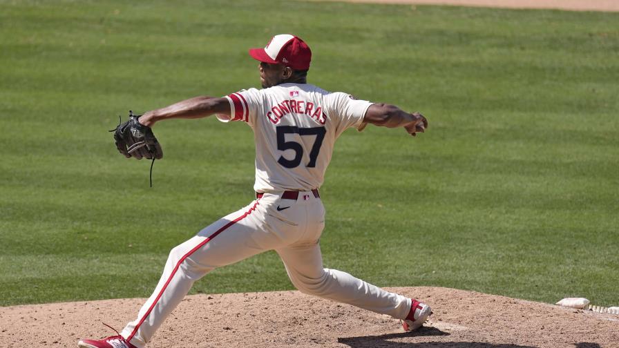 El dominicano Roansy Contreras salva su primero de la temporada en triunfo de los Angelinos