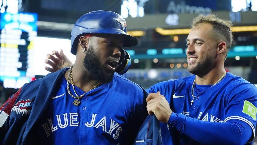 Vladimir Guerrero Jr. dispara jonrón; Azulejos vieron peligrar su victoria ante Diamondbacks Vladimir Guerrero Jr. dispara jonrón; Azulejos vieron peligrar su victoria ante Diamondbacks