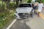 Cinco personas resultaron heridas durante choque entre vehículos en Hato Mayor