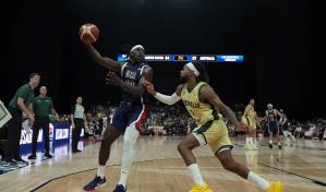 Estados Unidos supera a Australia en juego de preparación del baloncesto olímpico