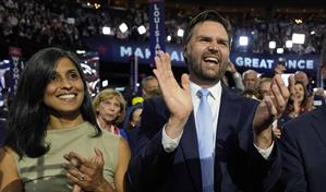 JD Vance y su esposa anuncian que est&aacute;n esperando su cuarto hijo