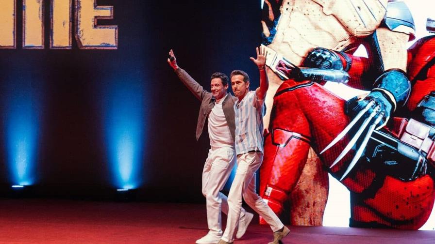 En imágenes: así fue el evento para fans de Deadpool & Wolverine en Río de Janeiro