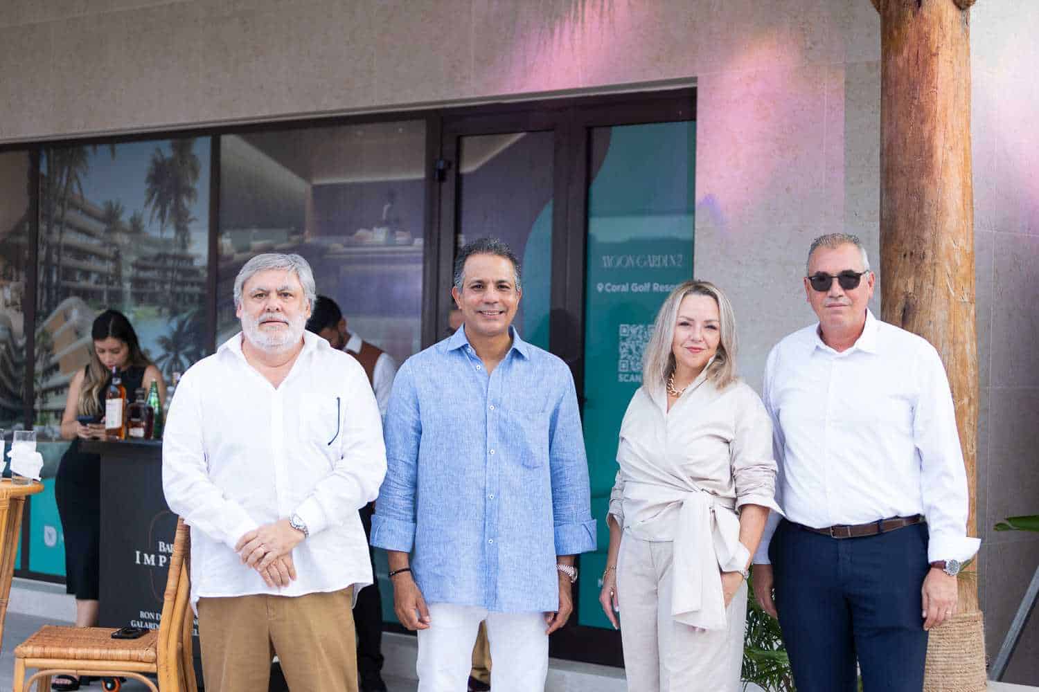 Fernando Otero, Emilio Vasquez, Betina Rey y Marcelo Ballester.