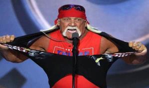 El luchador Hulk Hogan anuncia su respaldo a Trump en la Convención Republicana