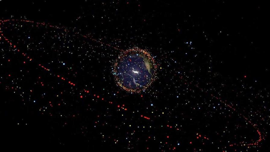 La basura espacial, un problema que se concentra en las órbitas terrestres más bajas