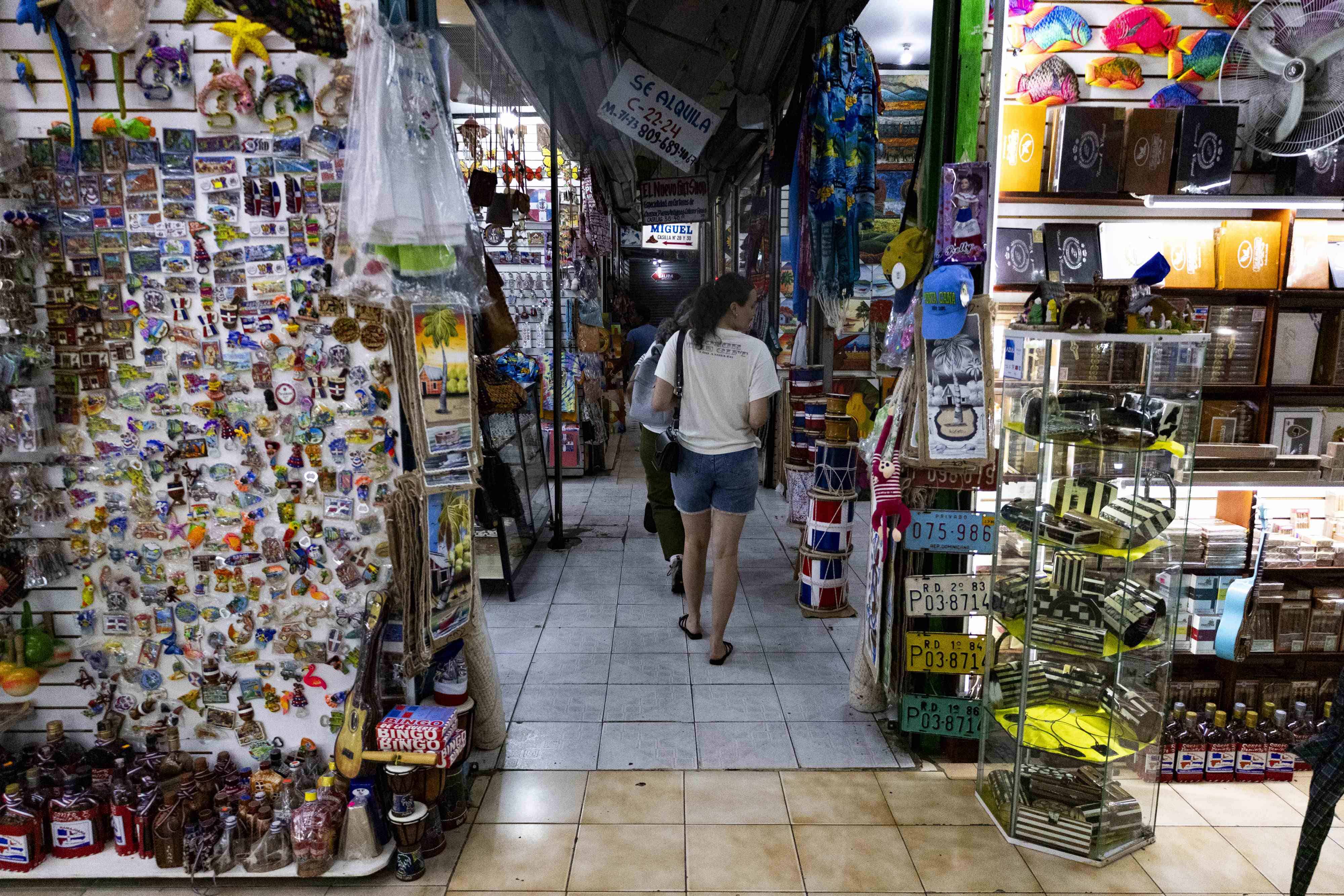 Productos supersticiosos en el mercado Modelo.