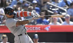 Rogers logra el 3er grand slam en su carrera y Tigres vencen a Azulejos