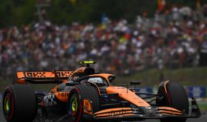 Norris y Piastri los más veloces en la tercera práctica del GP de Hungría