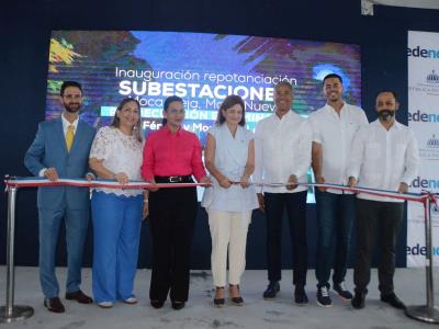 Raquel Peña encabeza inauguración de obras en el Cibao