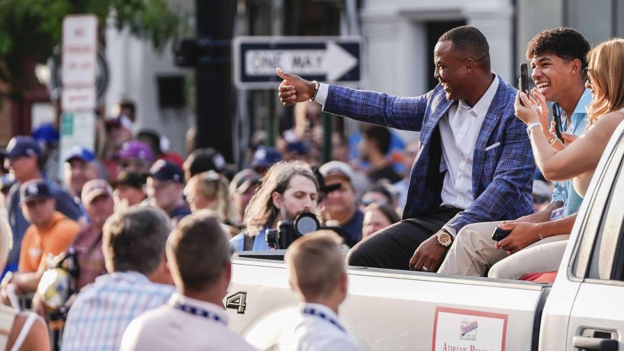 Adrián Beltré, el quinto inmortal dominicano en el Salón de Cooperstown fue instalado este domingo