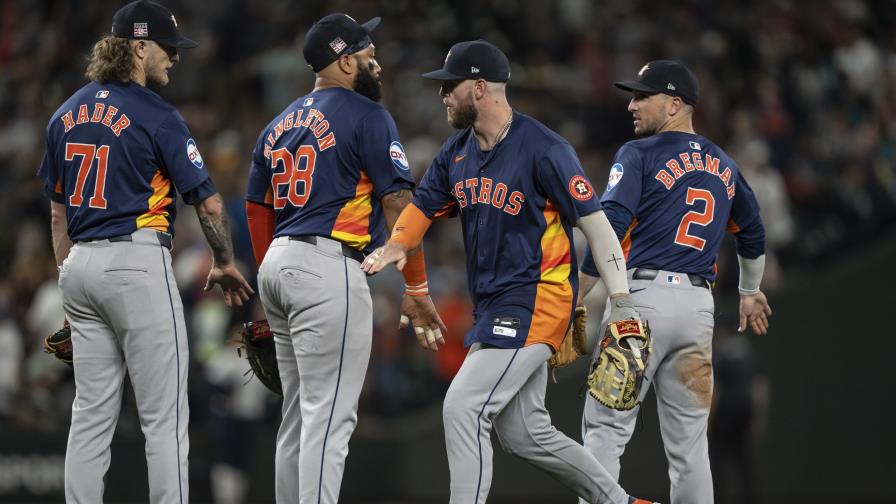 Astros vencen a Marineros y lideran la División Oeste de la Liga Americana