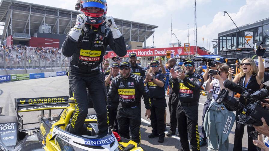 Colton Herta domina en Toronto para su primera victoria en IndyCar luego de más de 2 años