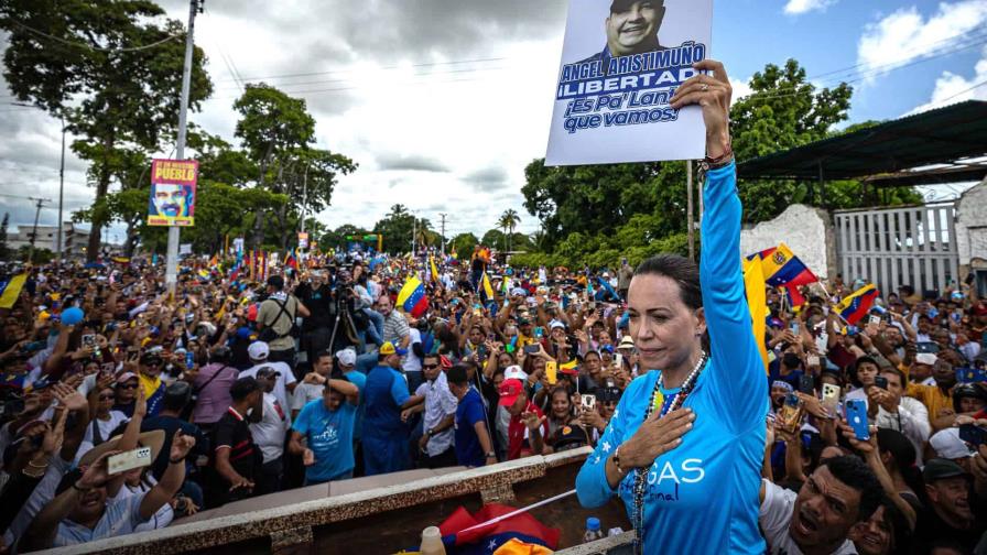 Ya tenemos cómo probar la verdad de las presidenciales en Venezuela, dice Corina Machado