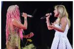 Amaia Montero se sube al escenario junto a Karol G y desatan la locura cantando Rosas