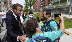 Macron dice que Francia está lista para acoger los Juegos de París 2024; Israel es bienvenida