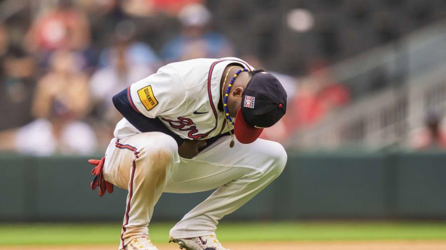 Ozzie Albies, de los Bravos, se perdería cerca de 8 semanas con fractura de muñeca